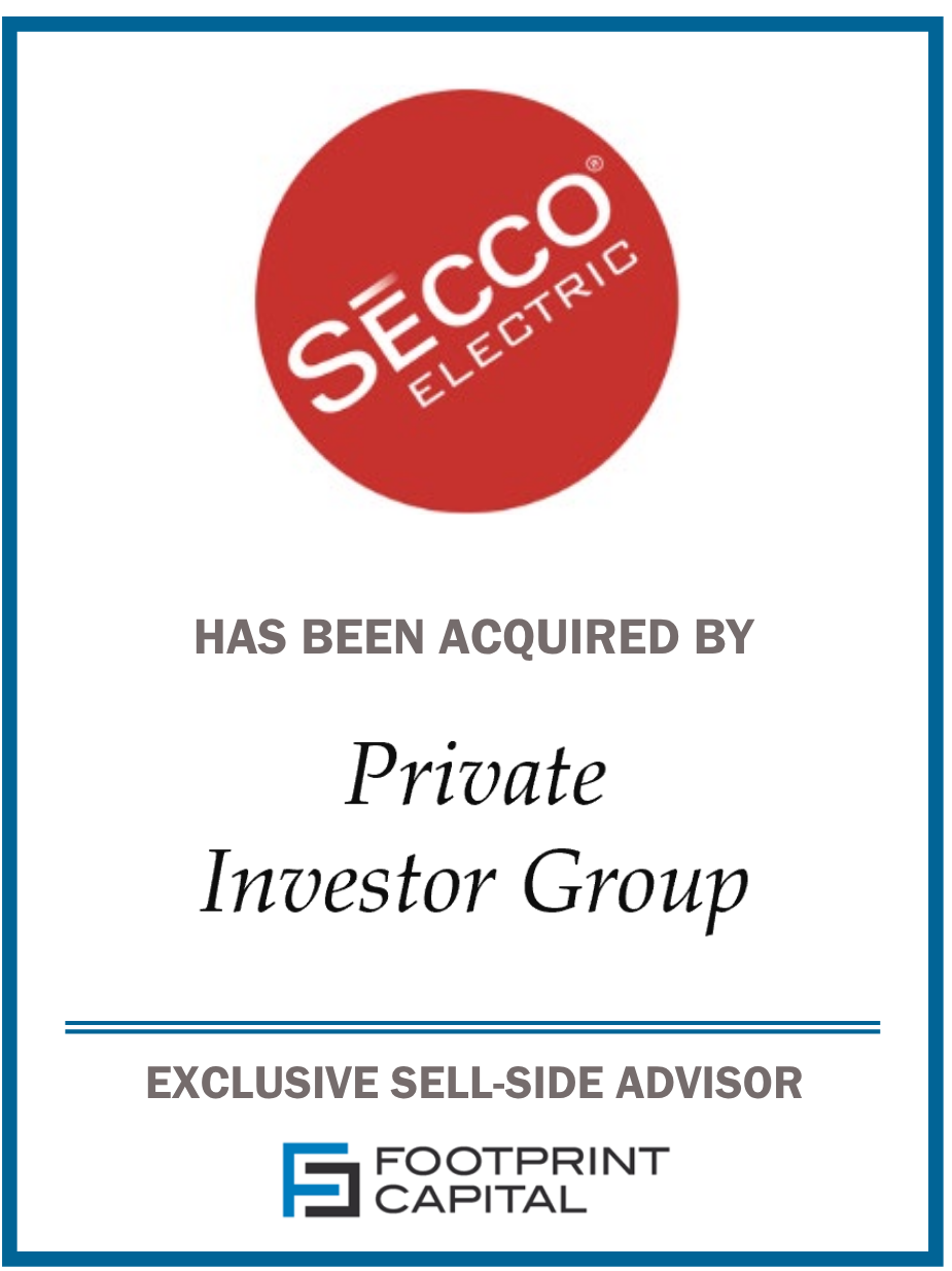 Footprint Capital Advises SECCO Electric in Sale to a Private Investor Group